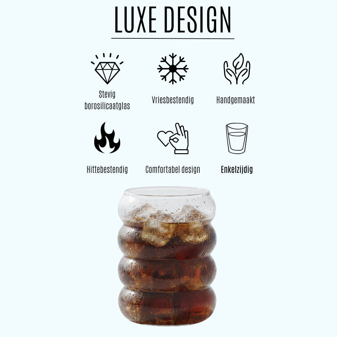 Drinkglazen - 350ML - 4 stuks
