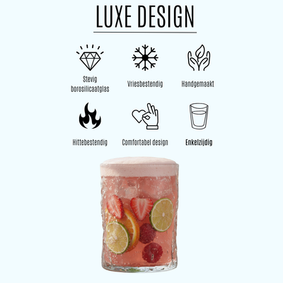 Drinkglazen - 250ML - 4 stuks