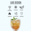 Hand-Blown Double-Walled Glasses - 250ML - Set of 4