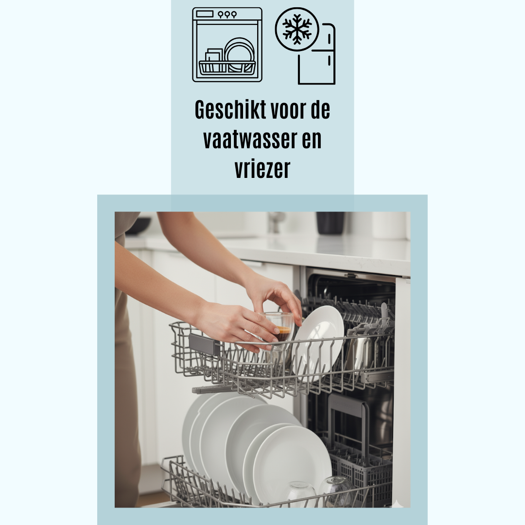 Handgeblazen Dubbelwandige Glazen - 80ML - 6 Stuks