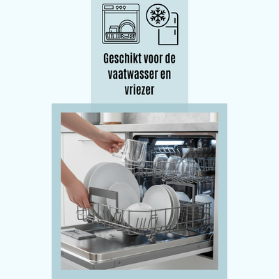 Handgeblazen Dubbelwandige Glazen Met Oor - 150ML - 2 Stuks