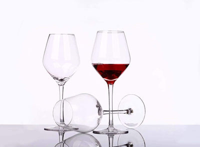 Betrahan Wijnglazen - Transparant 6 stuk(s) - 600ml - Rode Wijnglazen - Kristalglas